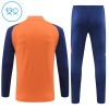 Dětské Manchester United Tréninkový Mikina 2024-25 Čtvrt Zip